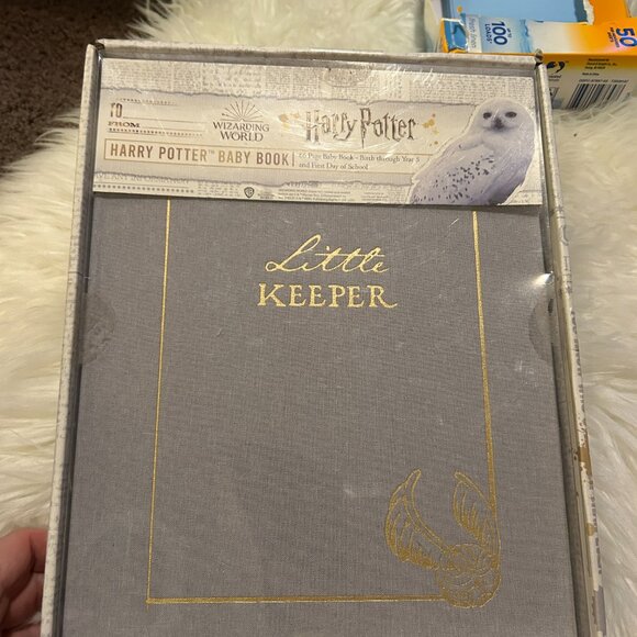 HARRY POTTER WIZARDING WORLD BABY BOOK BIRTH THROUGH YR 5 ALBUM NEW SEALED - Picture 5 of 6